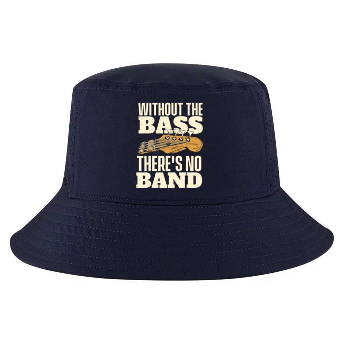 Without The Bass Bassist Guitarist Bass Guitar Player Cool Comfort Performance Bucket Hat