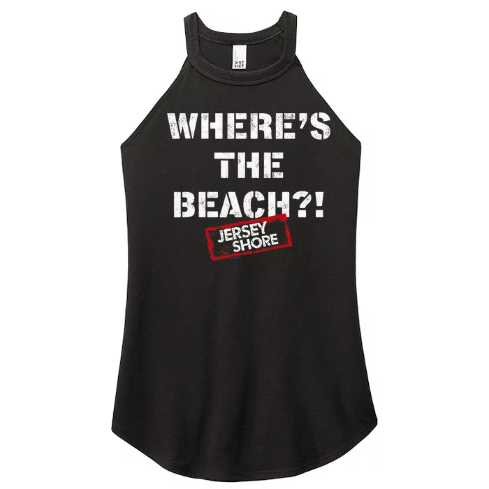 Wheres The Beach Women’s Perfect Tri Rocker Tank