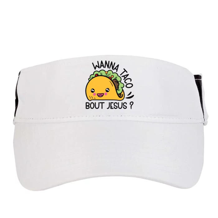 Wanna Taco Bout Jesus Adult Drive Performance Visor