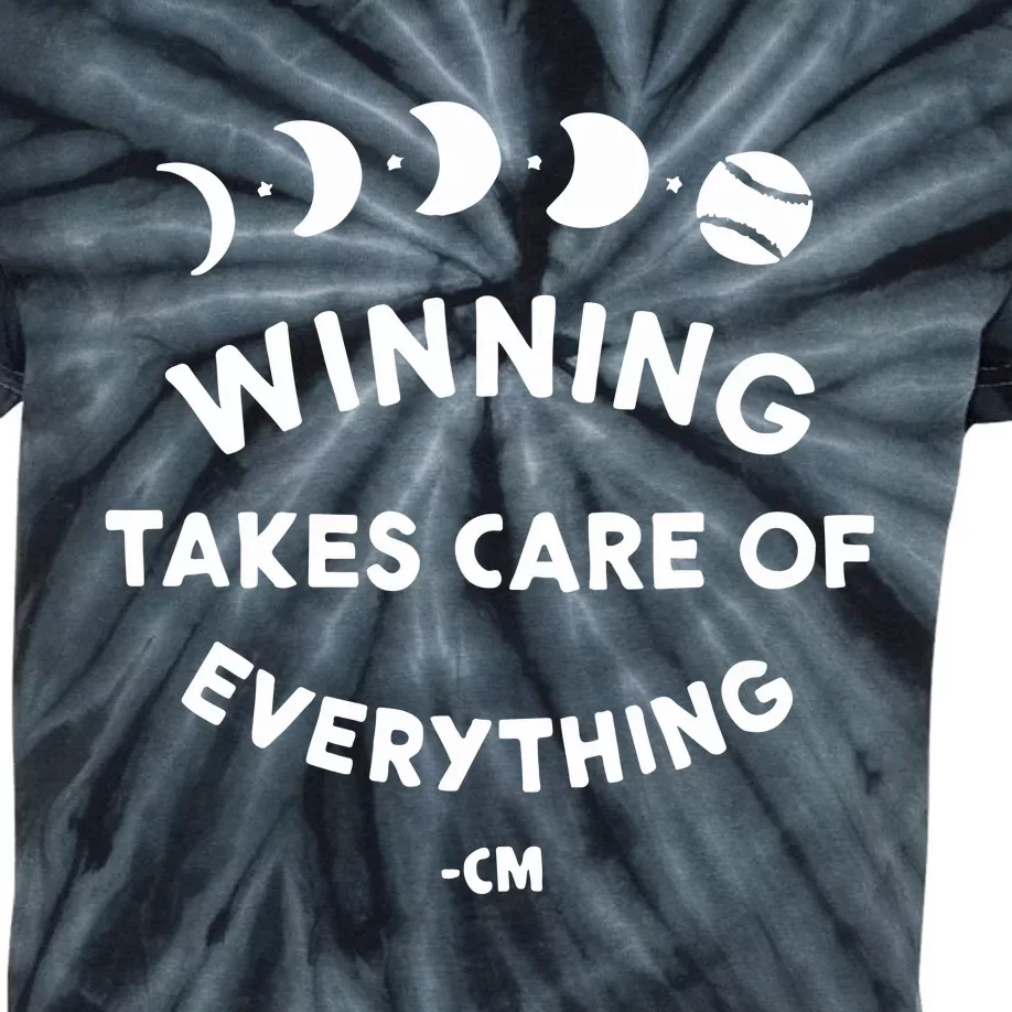 Winning Takes Care Of Everything Kids Tie-Dye T-Shirt