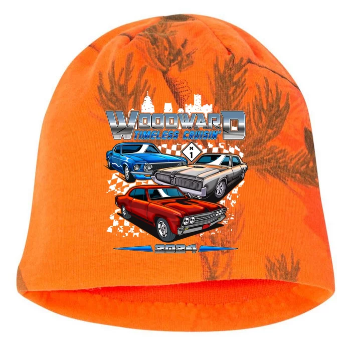 Woodward Timeless Cruisin 2024 Muscle Cars Kati - Camo Knit Beanie