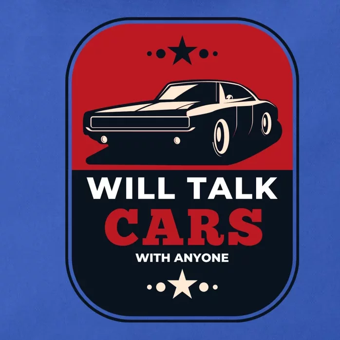 Will Talk Cars With Anyone Automobile Funny Zip Tote Bag