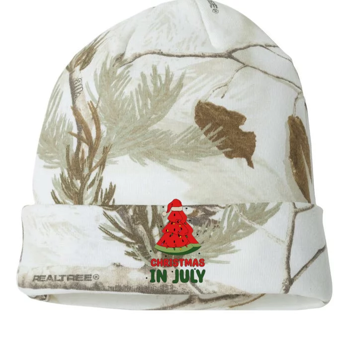 Watermelon Tree Christmas In July Festivities Kati - 12in Camo Beanie