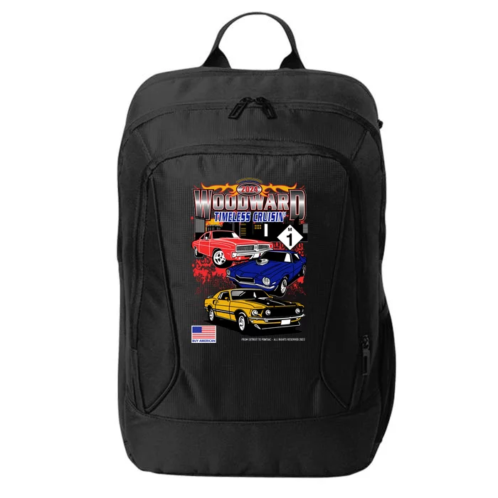 Woodward Timeless Cruisin 2024 Car Cruise City Backpack