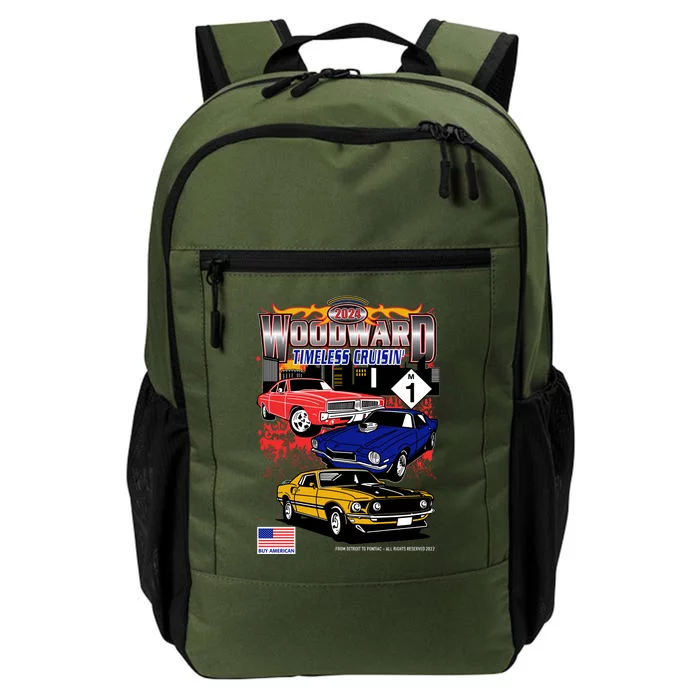 Woodward Timeless Cruisin 2024 Car Cruise Daily Commute Backpack