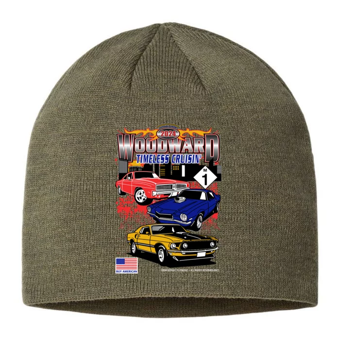 Woodward Timeless Cruisin 2024 Car Cruise 8 1/2in Sustainable Knit Beanie