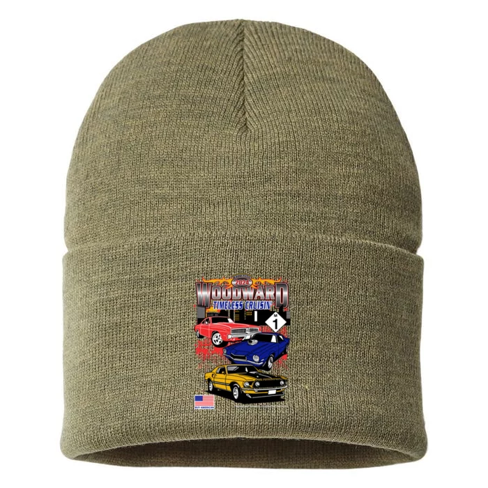 Woodward Timeless Cruisin 2024 Car Cruise Sustainable Knit Beanie