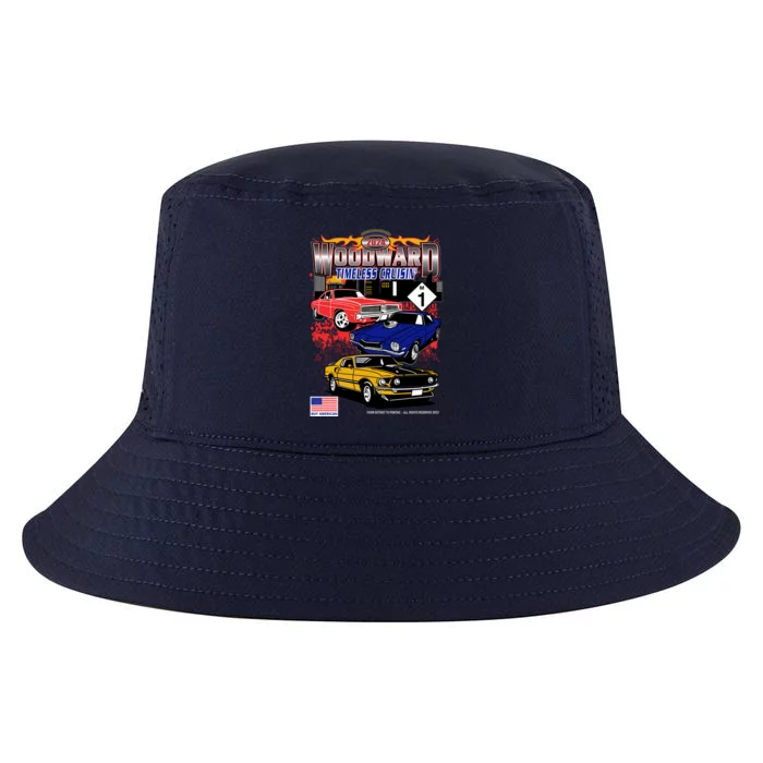 Woodward Timeless Cruisin 2024 Car Cruise Cool Comfort Performance Bucket Hat