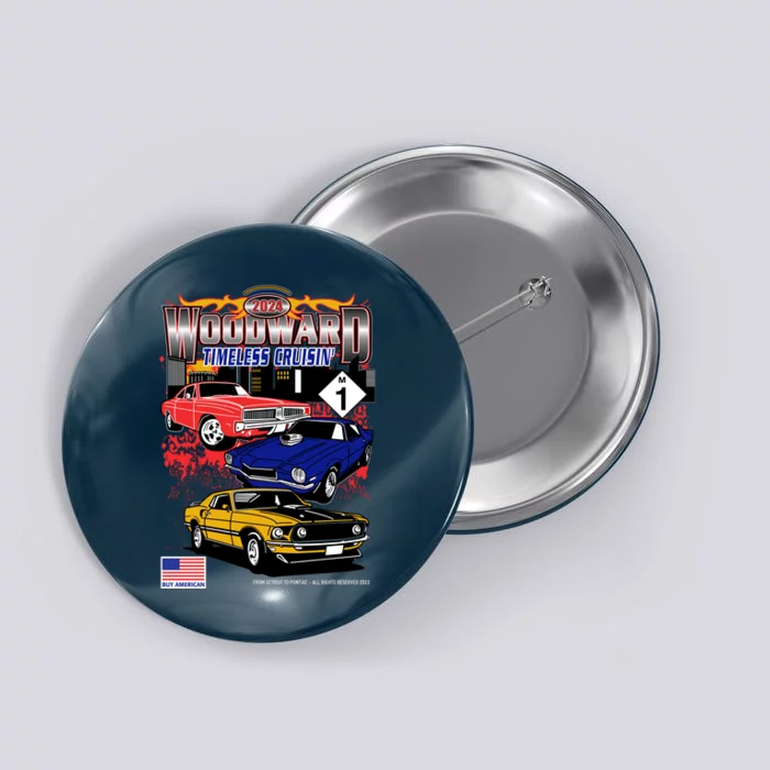 Woodward Timeless Cruisin 2024 Car Cruise Button