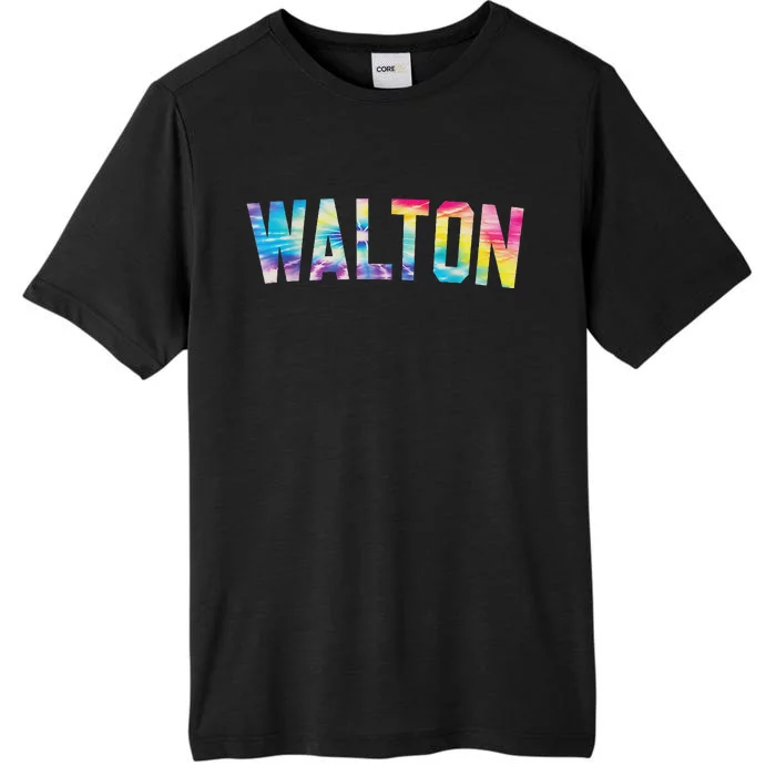 Walton Tie Dye Colorful Design ChromaSoft Performance T-Shirt