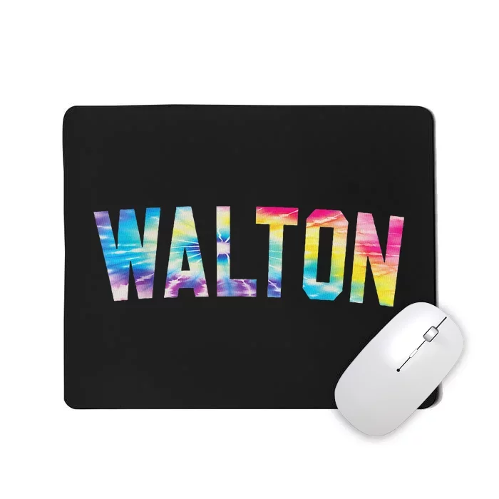 Walton Tie Dye Colorful Design Mousepad