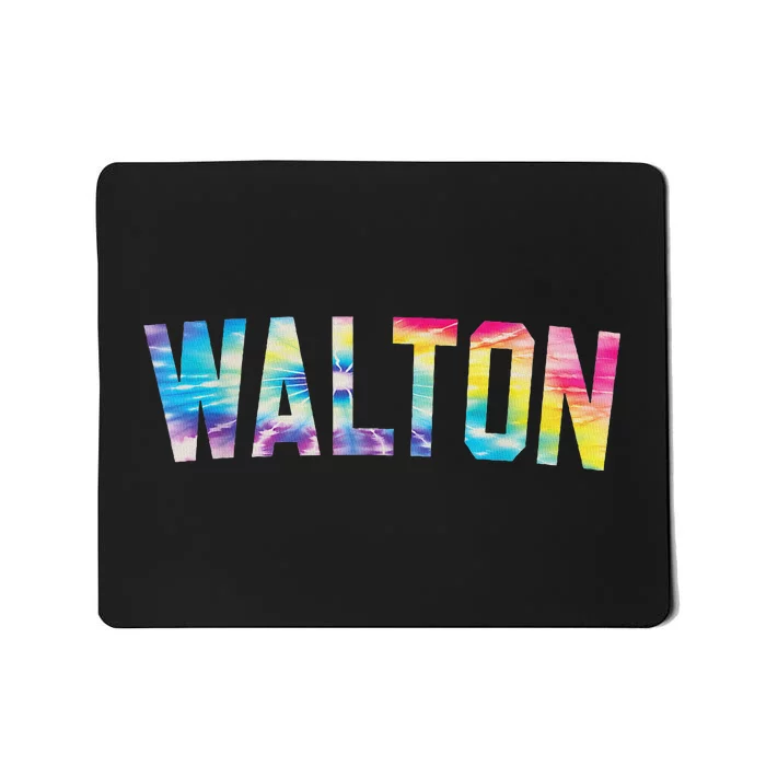 Walton Tie Dye Colorful Design Mousepad