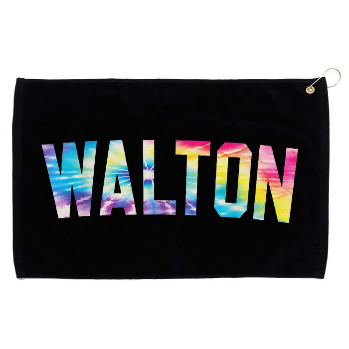 Walton Tie Dye Colorful Design Grommeted Golf Towel