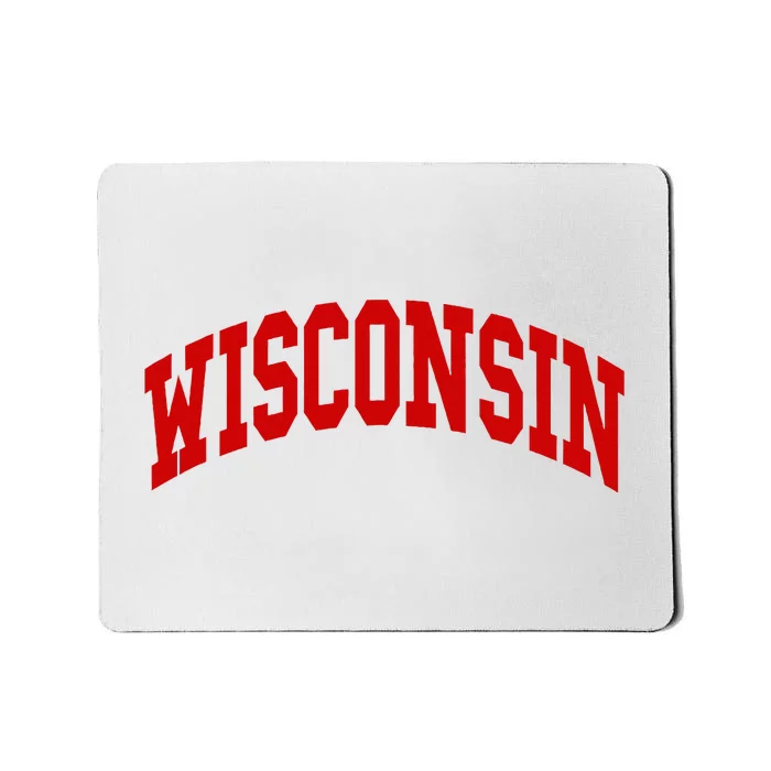 Wisconsin Throwback Design Mousepad