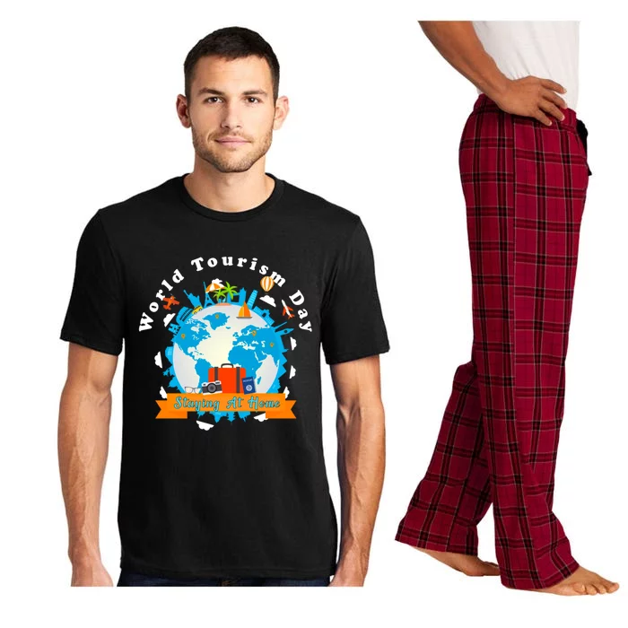 World Tourism Day Staying At Home Gift Pajama Set