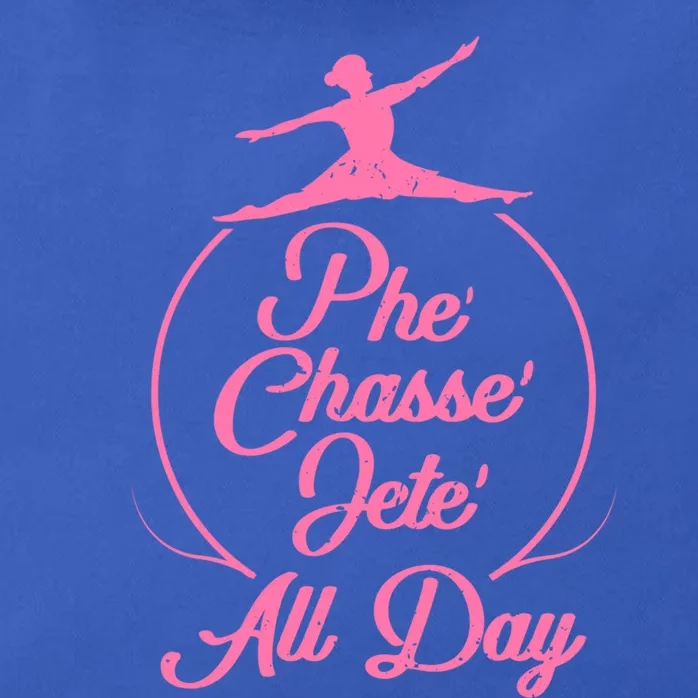 Wo Tap Dancer Dancing Ballet Phe Chasse Jete All Day Gift Zip Tote Bag