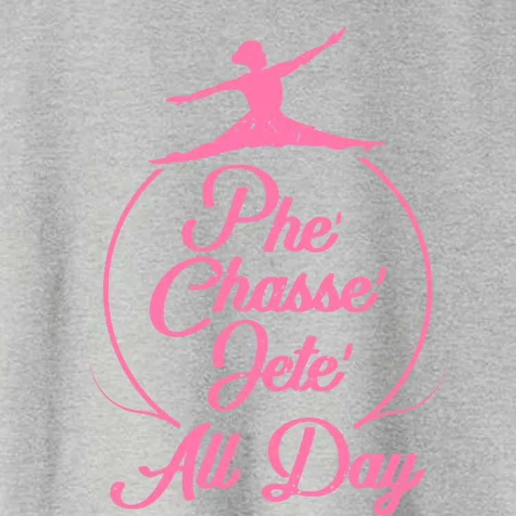 Wo Tap Dancer Dancing Ballet Phe Chasse Jete All Day Gift Women's Crop Top Tee