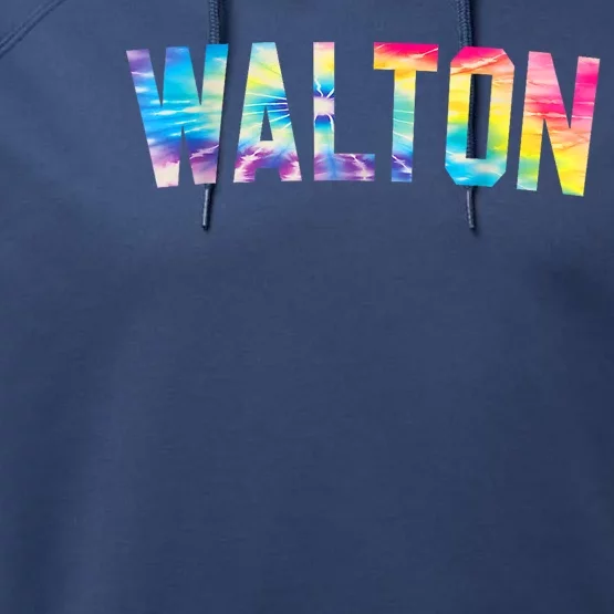 Walton Tie Dye Performance Fleece Hoodie