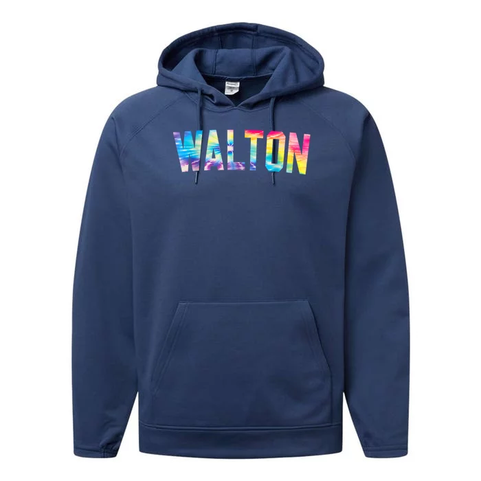 Walton Tie Dye Performance Fleece Hoodie