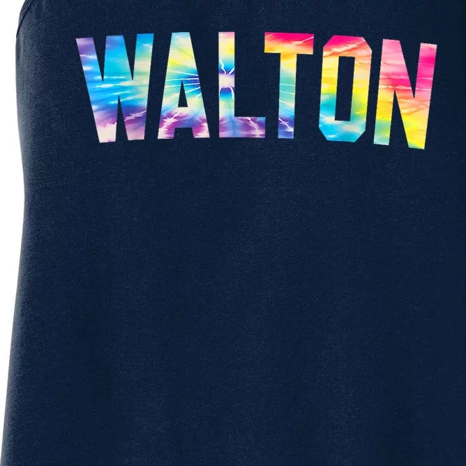 Walton Tie Dye Women's Racerback Tank