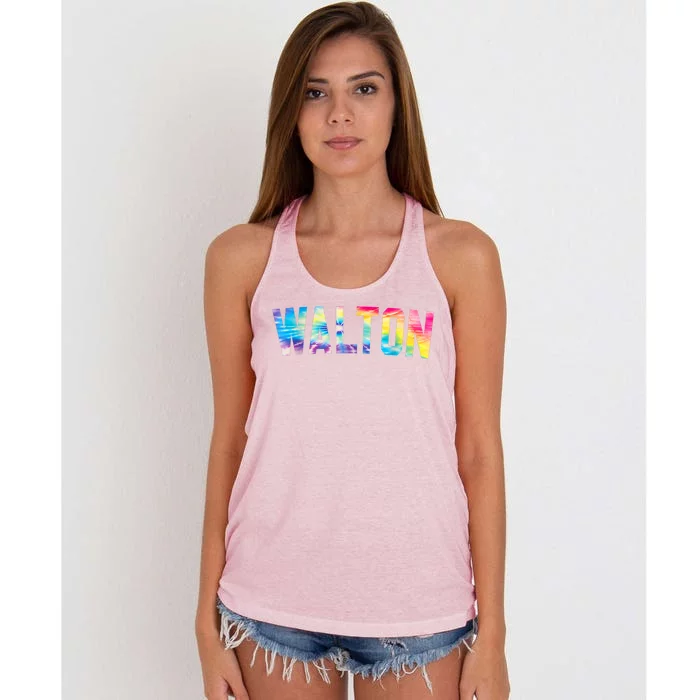 Walton Tie Dye Women's Knotted Racerback Tank