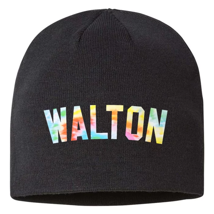 Walton Tie Dye Tees Honored Walton 2024 Tie Dye Warmups 8 1/2in Sustainable Knit Beanie