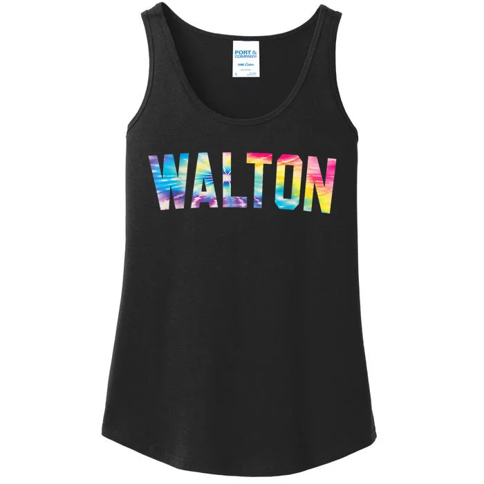 Walton Tie Dye Ladies Essential Tank