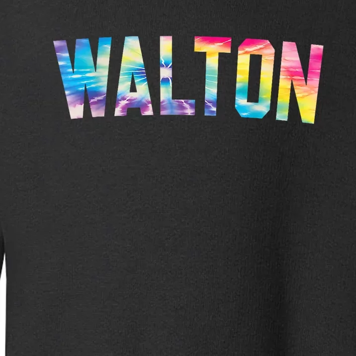 Walton Tie Dye Toddler Sweatshirt