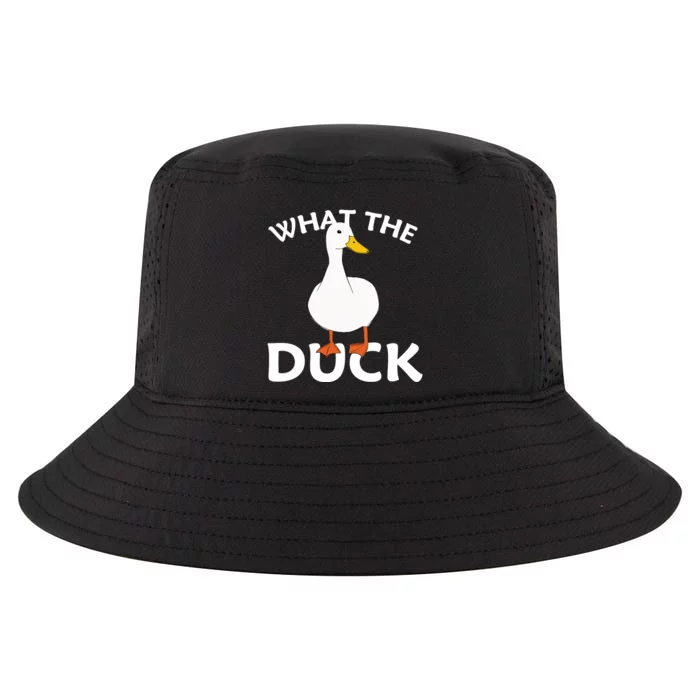 What The Duck Funny Ducks Cool Comfort Performance Bucket Hat