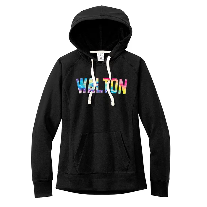 Walton Tie Dye Women's Fleece Hoodie