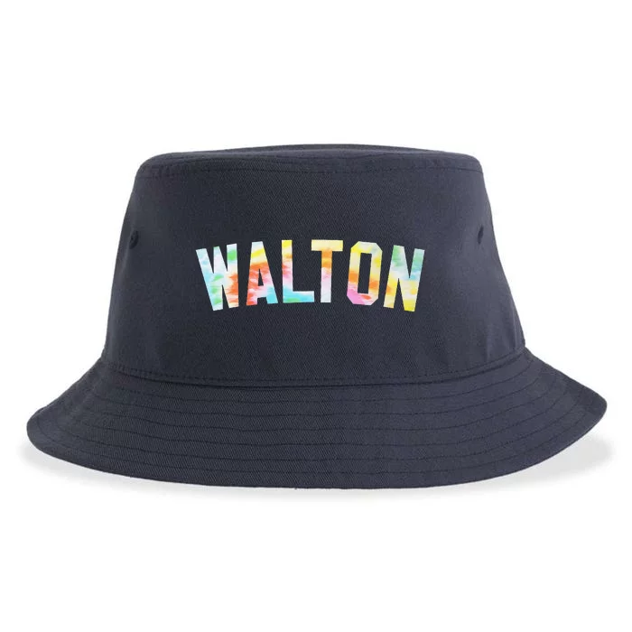 Walton Tie Dye Tees Honored Walton 2024 Tiedye Warmups Sustainable Bucket Hat