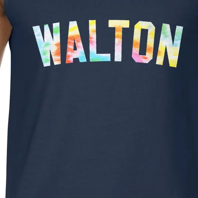 Walton Tie Dye Tees Honored Walton 2024 Tiedye Warmups Comfort Colors® Tank Top