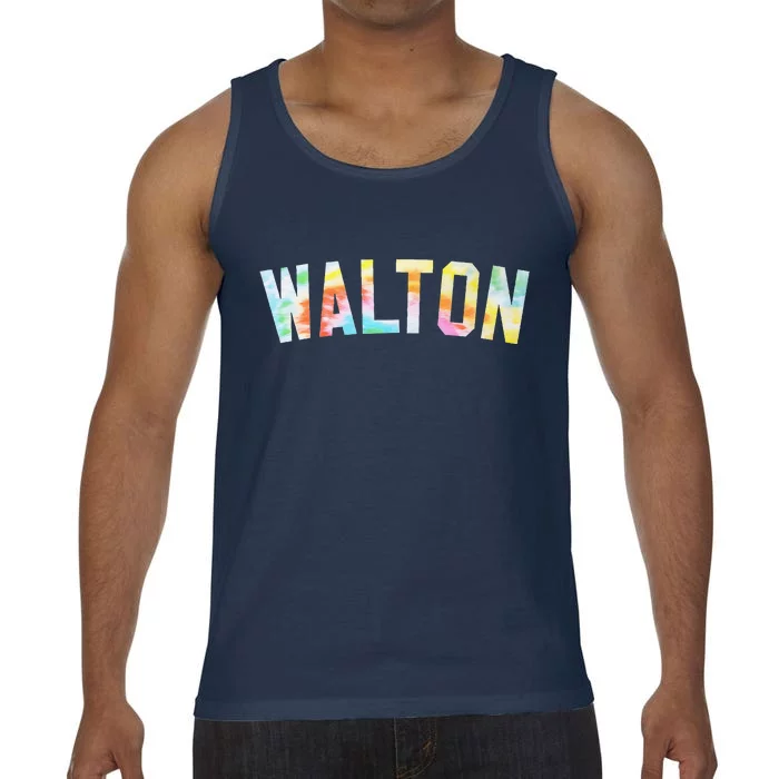 Walton Tie Dye Tees Honored Walton 2024 Tiedye Warmups Comfort Colors® Tank Top