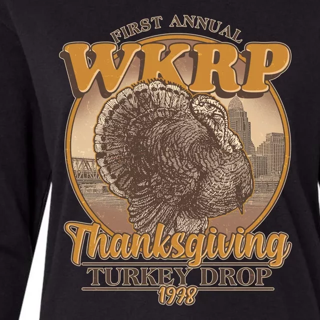 WKRP Turkey Drop 1978 Womens Cotton Relaxed Long Sleeve T-Shirt