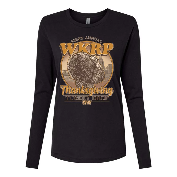 WKRP Turkey Drop 1978 Womens Cotton Relaxed Long Sleeve T-Shirt