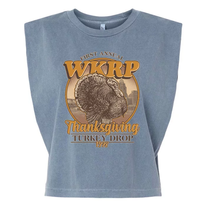 WKRP Turkey Drop 1978 Garment-Dyed Women's Muscle Tee