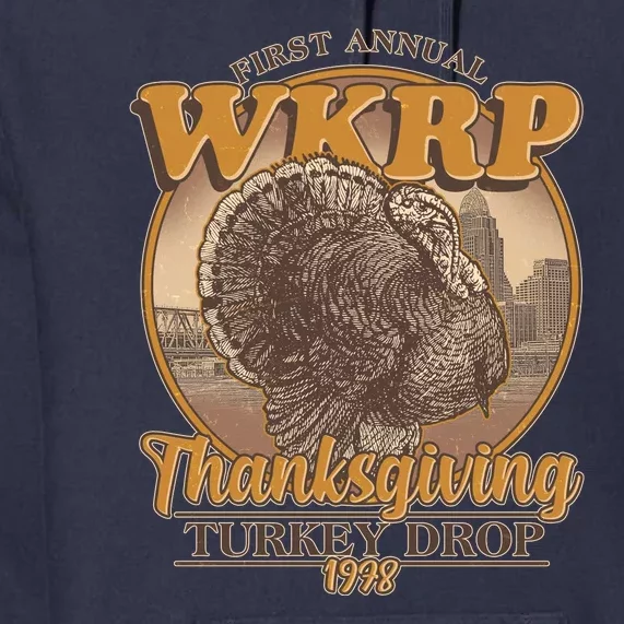 WKRP Turkey Drop 1978 Premium Hoodie