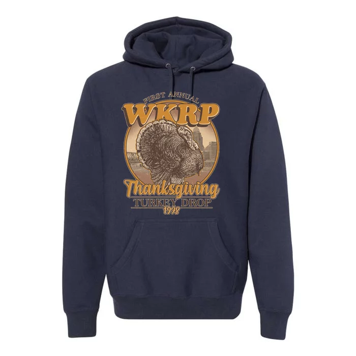 WKRP Turkey Drop 1978 Premium Hoodie