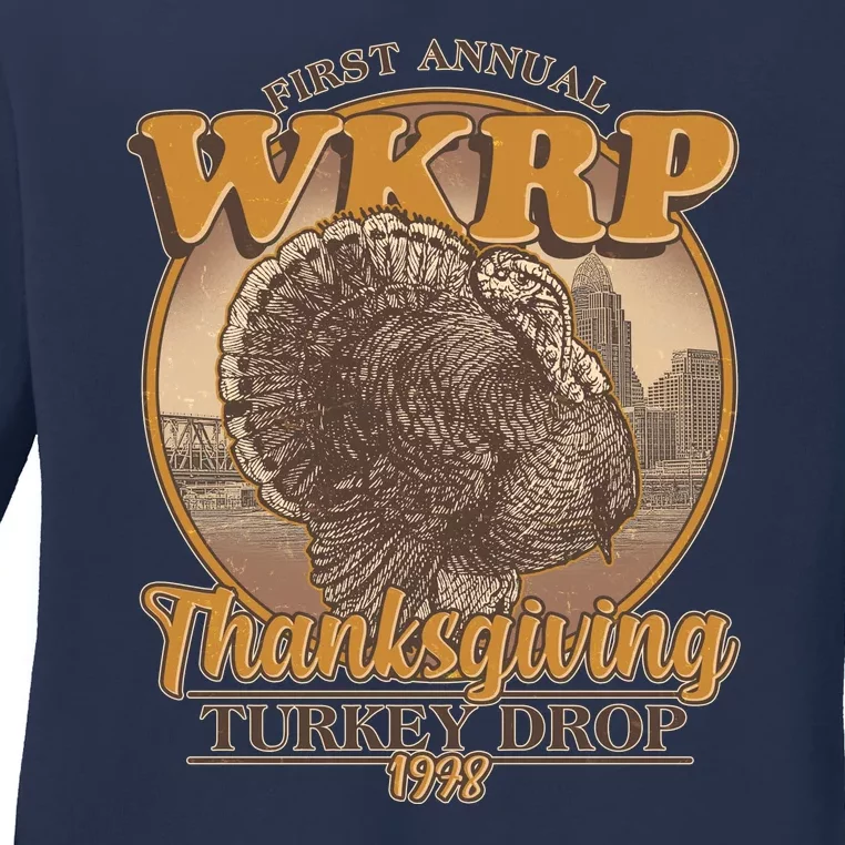 WKRP Turkey Drop 1978 Ladies Long Sleeve Shirt