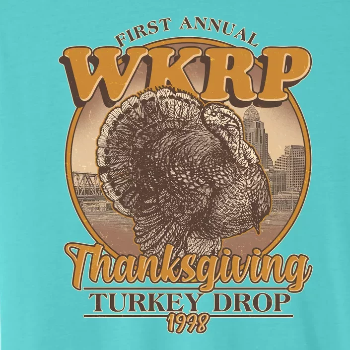 WKRP Turkey Drop 1978 ChromaSoft Performance T-Shirt