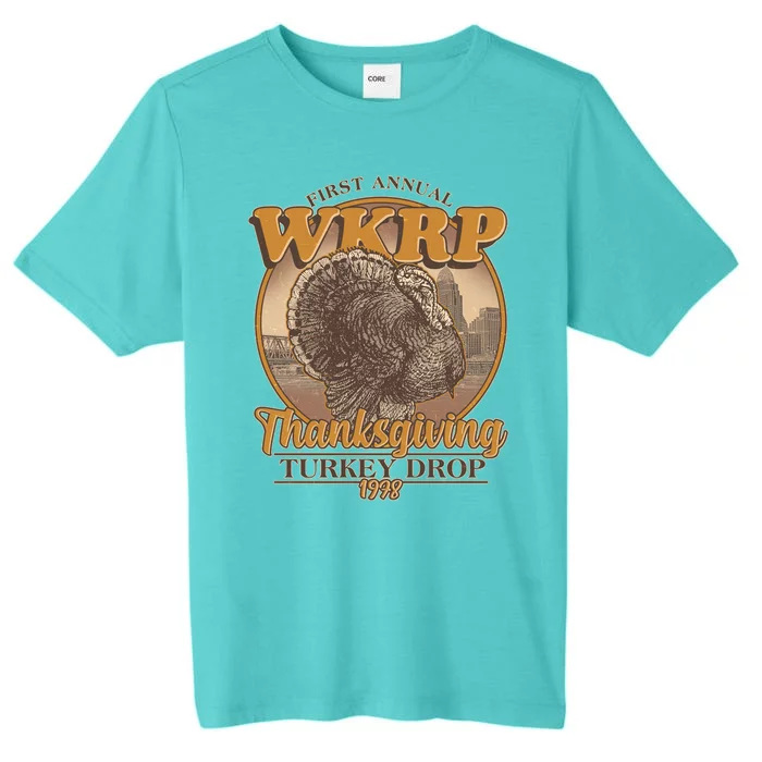 WKRP Turkey Drop 1978 ChromaSoft Performance T-Shirt