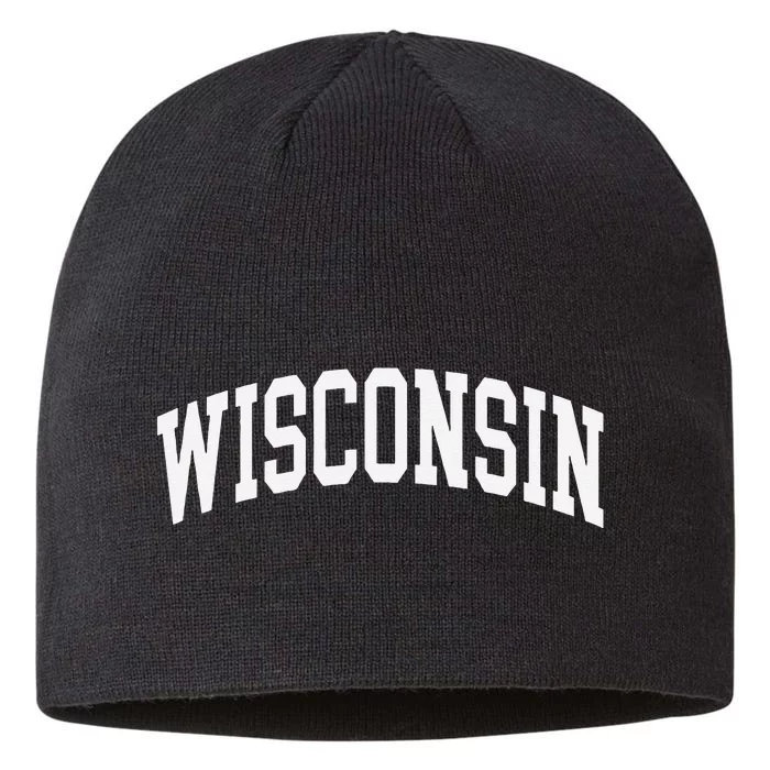 Wisconsin Throwback Design Classic 8 1/2in Sustainable Knit Beanie