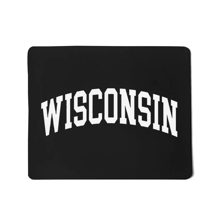 Wisconsin Throwback Design Classic Mousepad