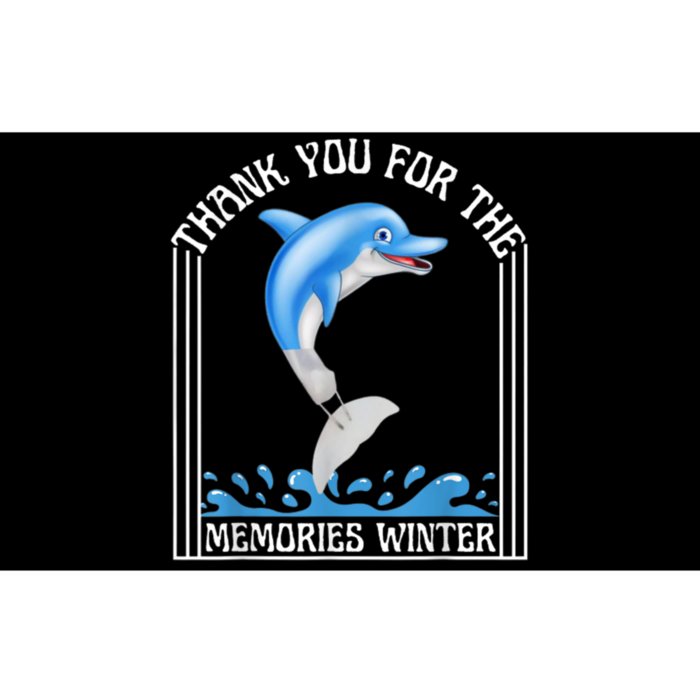 Winter The Dolphin Winter The Dolphin Bumper Sticker