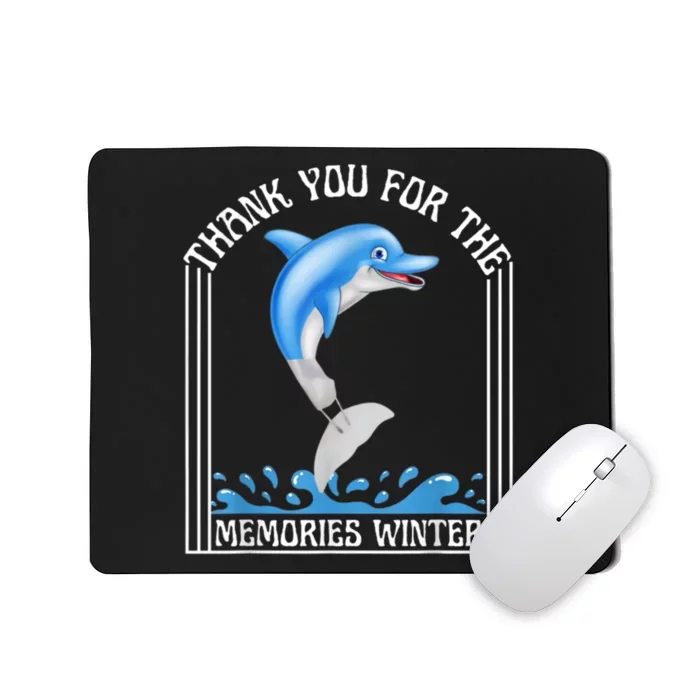 Winter The Dolphin Winter The Dolphin Mousepad