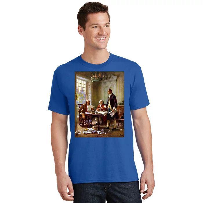 Writing The Declaration Of Independence Meaningful Gift T-Shirt