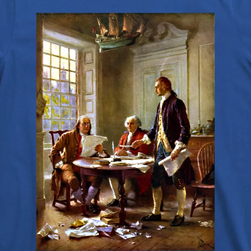 Writing The Declaration Of Independence Meaningful Gift T-Shirt