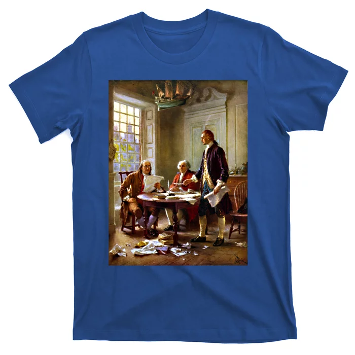 Writing The Declaration Of Independence Meaningful Gift T-Shirt