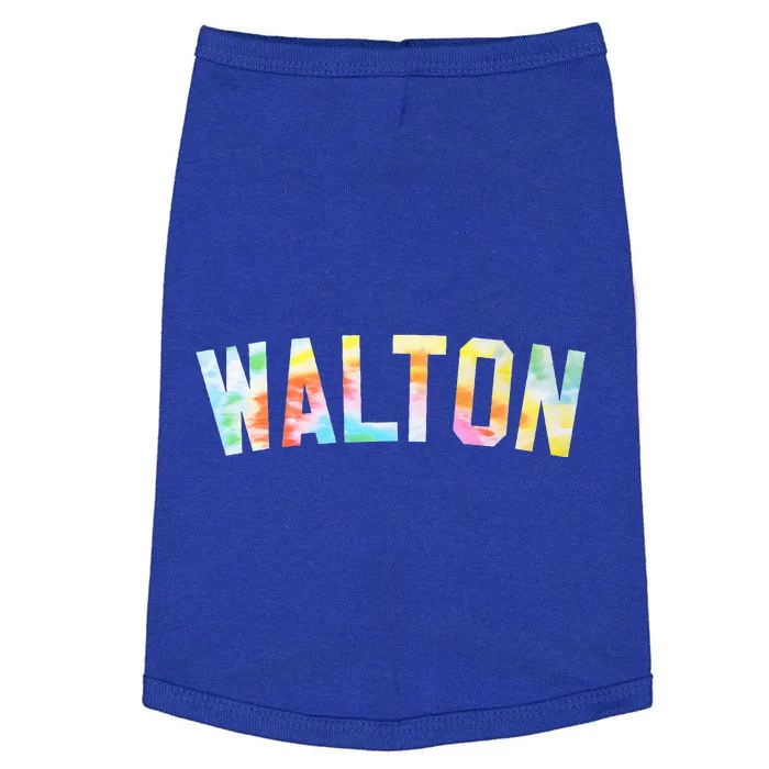 Walton Tie Dye Tees Honored Walton 2024 Tiedye Warmups Doggie Tank