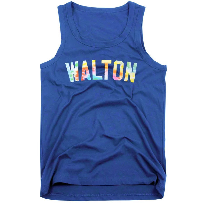 Walton Tie Dye Tees Honored Walton 2024 Tiedye Warmups Tank Top